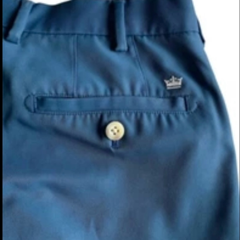 Peter Millar Shorts Men’s Blue Size 33 Salem Performance Golf Sports - Picture 5 of 8